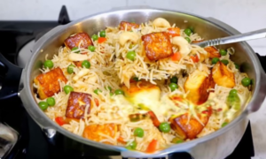 matar paneer pulao