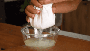 clean ash gourd juice