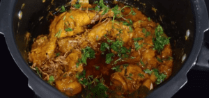 garnish chicken biryani