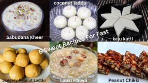 Navratri special 6 sweet recipes for fast