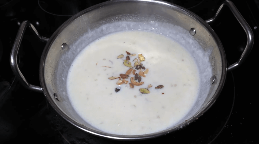 add all dry fruits in sabudana kheer 