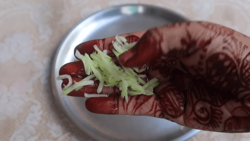 rub bottle gourd in long size