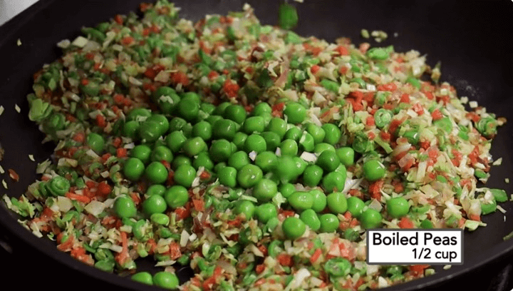 boiled peas