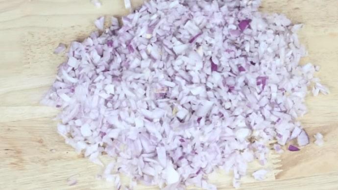 chopped onion