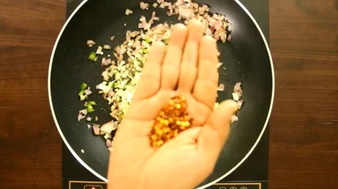 Italian sizzling chili flex and salt