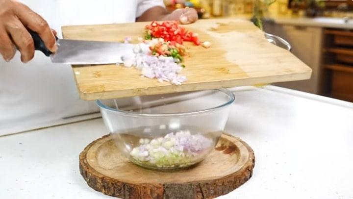 add all chopped vegetables