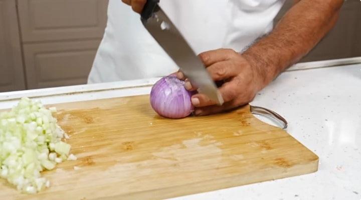 chopped onion