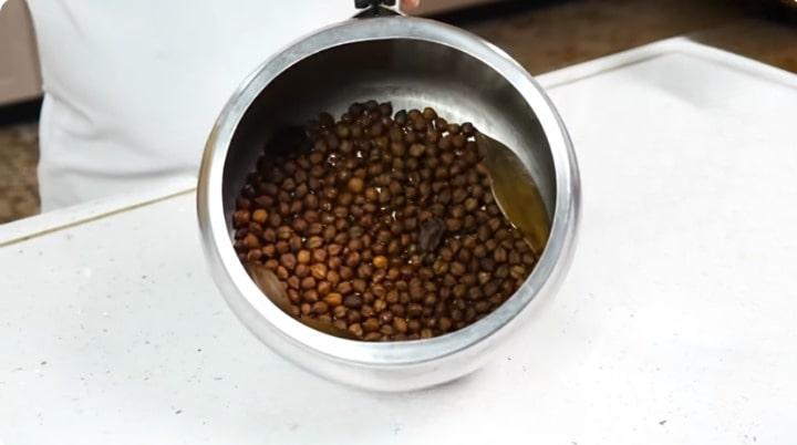 steamed chana