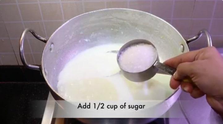 add sugar