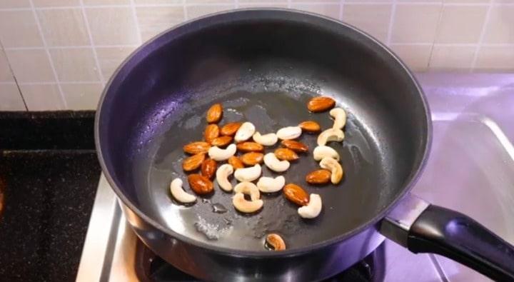 fry dryfruits